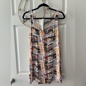 Reformation Noah Dress in Greetings Size 10